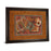 Classy Living Retro Loops Wall Art Double Mat 40"x34", Dark Chocolate
