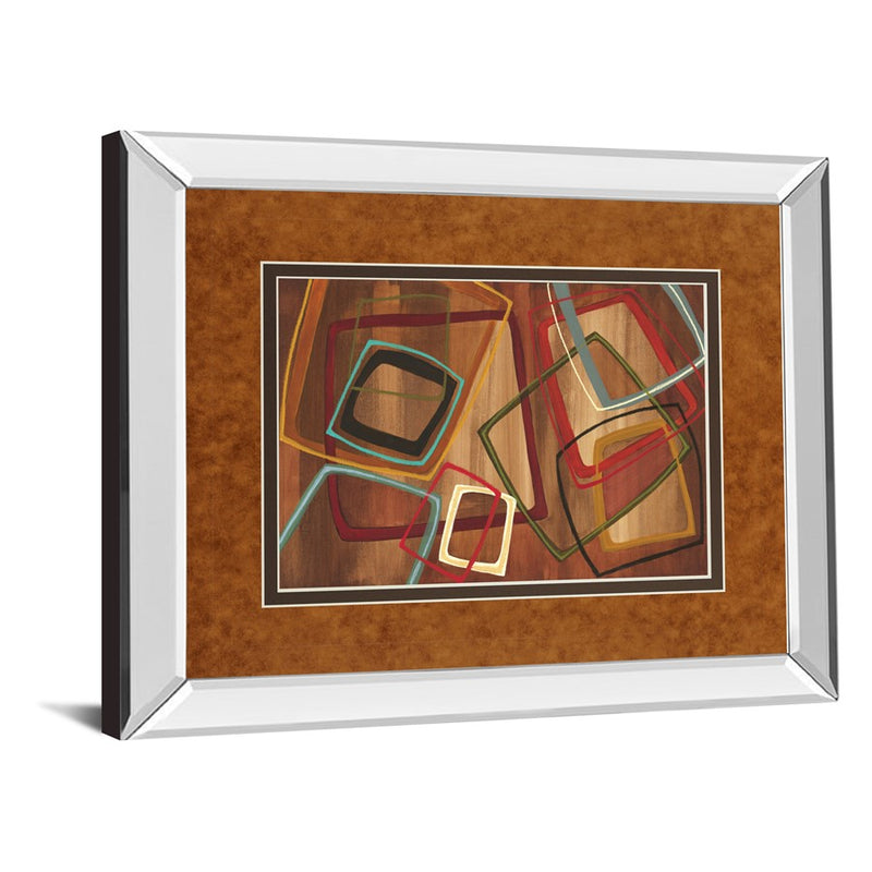 Classy Living Abstract Geometry Wall Art 40"x34", Mirrored