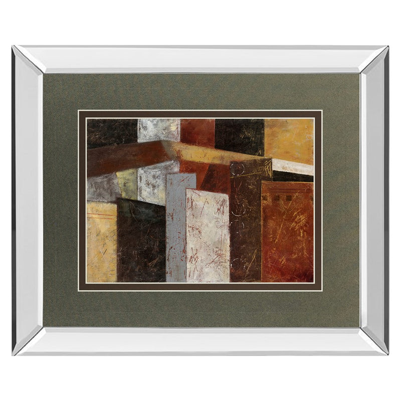 Classy Living Urban Geometry Wall Art 40"x34", Mirrored