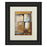 Classy Living Textured Harmony Wall Art Double Mat 34"x40", Chocolate