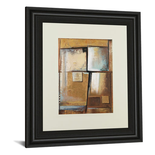 Classy Living Textured Harmony Wall Art Double Mat 34"x40", Chocolate