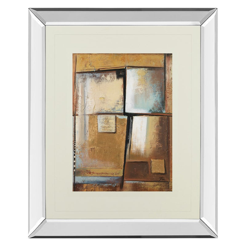 Classy Living Textured Harmony Wall Art 34"x40", Mirrored