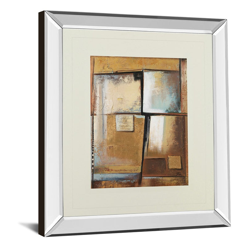 Classy Living Textured Harmony Wall Art 34"x40", Mirrored