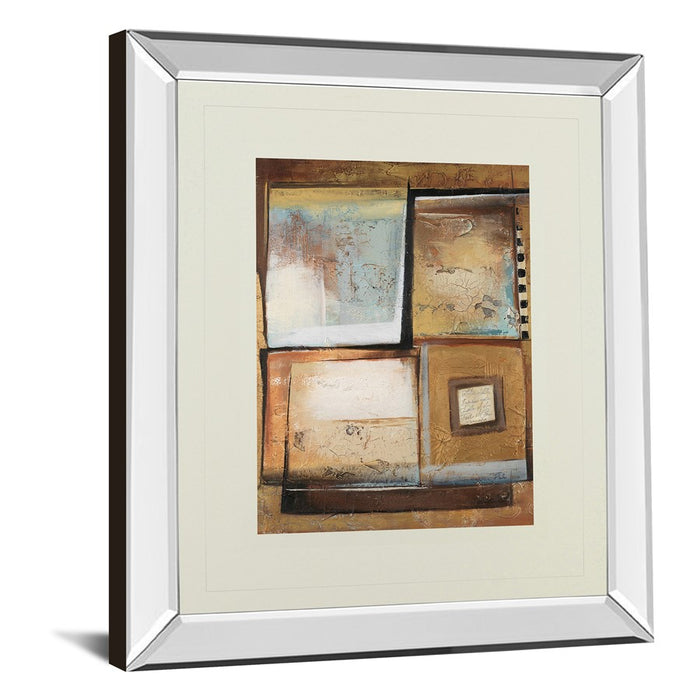 Classy Living Muted Geometry Wall Art 34"x40", Mirrored