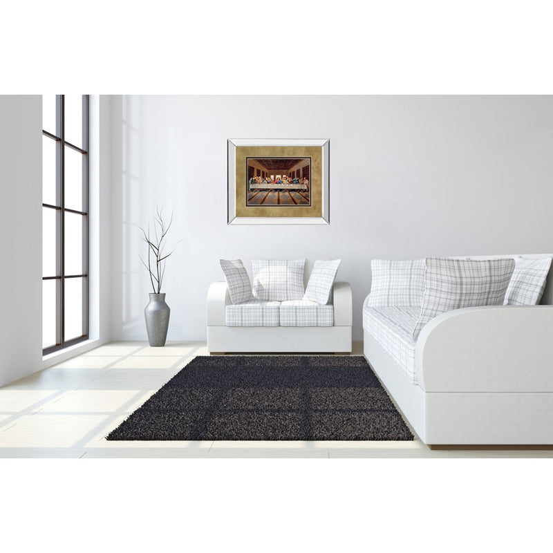 Classy Living Last Supper Scene Wall Art 40"x34", Mirrored