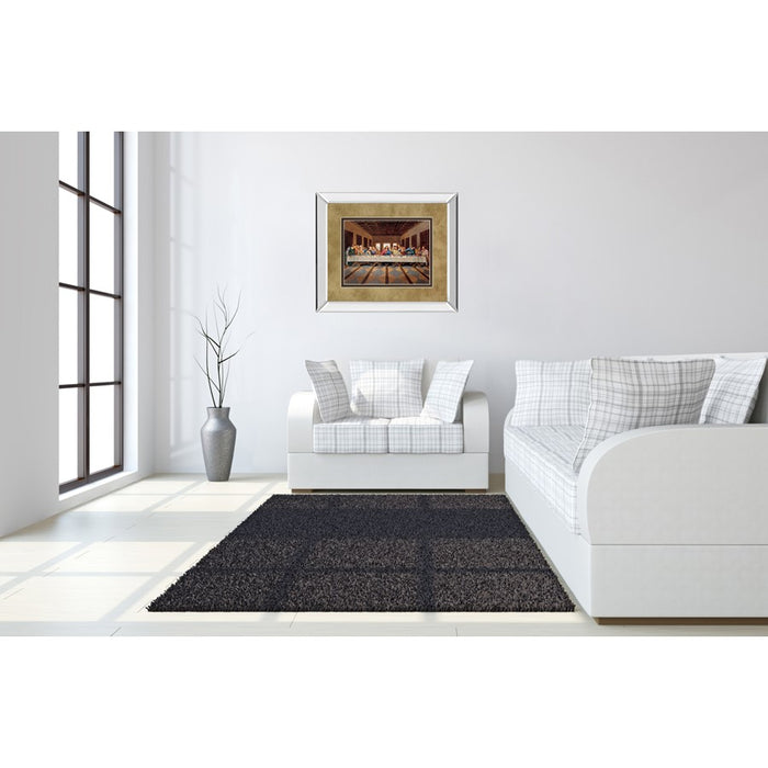 Classy Living Last Supper Scene Wall Art 40"x34", Mirrored
