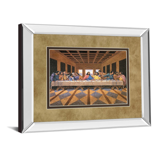Classy Living Last Supper Wall Art 40"x34", Mirrored