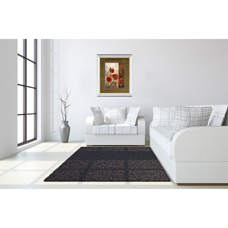 Classy Living WIId Poppies II Wall Art 34"x40", Mirrored