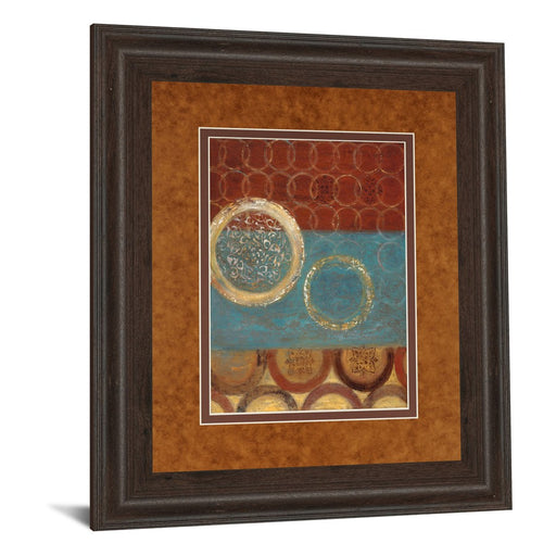 Classy Living Tanzania Harmony Wall Art Double Mat 34"x40", Cinnamon Mocha