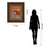 Classy Living Earth Rhythm Wall Art Double Mat 34"x40", Cinnamon Mocha