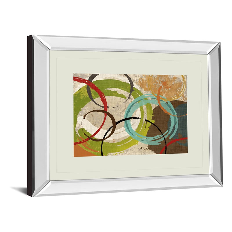 Classy Living Color Dance Wall Art 40"x34", Mirrored