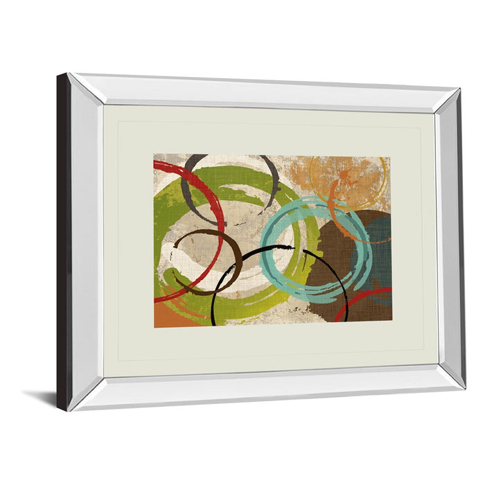 Classy Living Color Dance Wall Art 40"x34", Mirrored