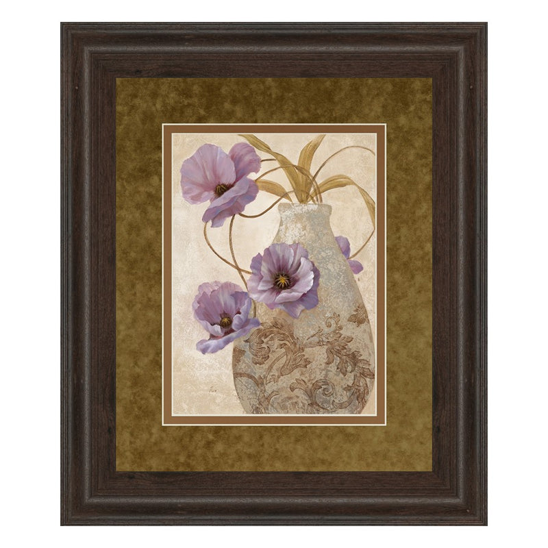 Classy Living Purple Sophistication II Wall Art Double Mat 34"x40", Cinn