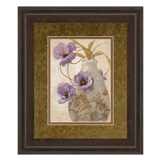 Classy Living Purple Sophistication II Wall Art Dbl Mat 34"x40", Cinn - DM5301