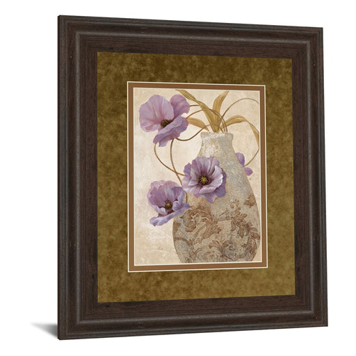 Classy Living Purple Sophistication II Wall Art Double Mat 34"x40", Cinn