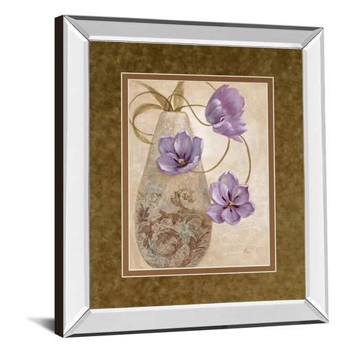 Classy Living Purple Elegance Wall Art 34"x40", Mirrored
