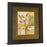 Classy Living Olive Branch Mosaic Wall Art Double Mat 34"x40", Chocolate