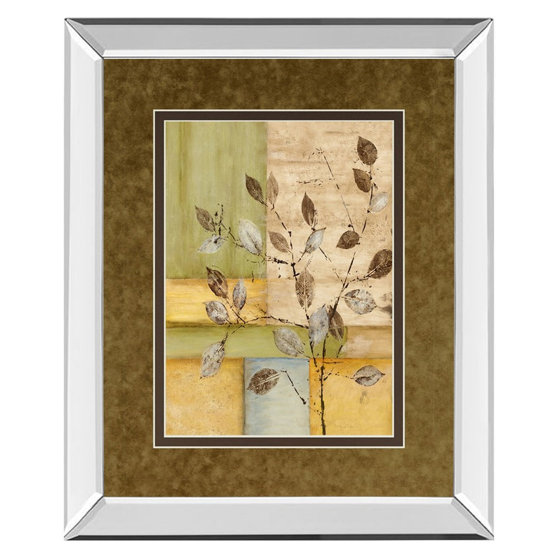 Classy Living Serene Leaves Wall Art 34"x40", Mirrored