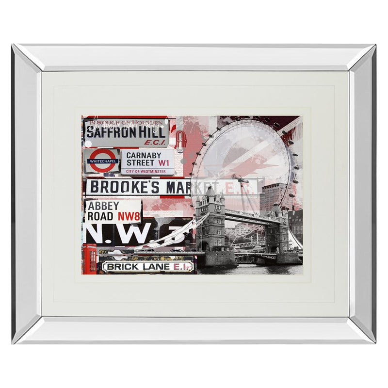 Classy Living Saffron Hill Wall Art 40"x34", Mirrored