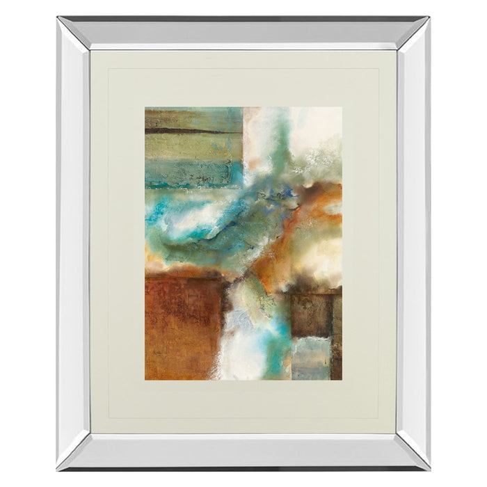 Classy Living Ocean Ember Wall Art 34"x40", Mirrored