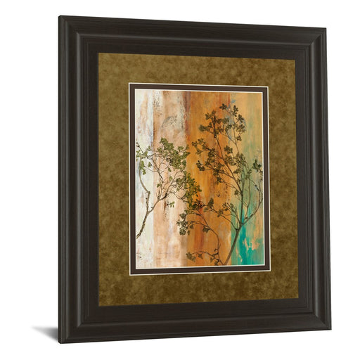Classy Living Spring Branch II Wall Art Double Mat 34"x40", Chocolate