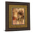 Classy Living Golden Palm Escape Wall Art Double Mat 34"x40", Cinnamon