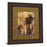 Classy Living Palm Serenity Wall Art Double Mat 34"x40", Cinnamon Mocha