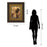 Classy Living Palm Serenity Wall Art Double Mat 34"x40", Cinnamon Mocha