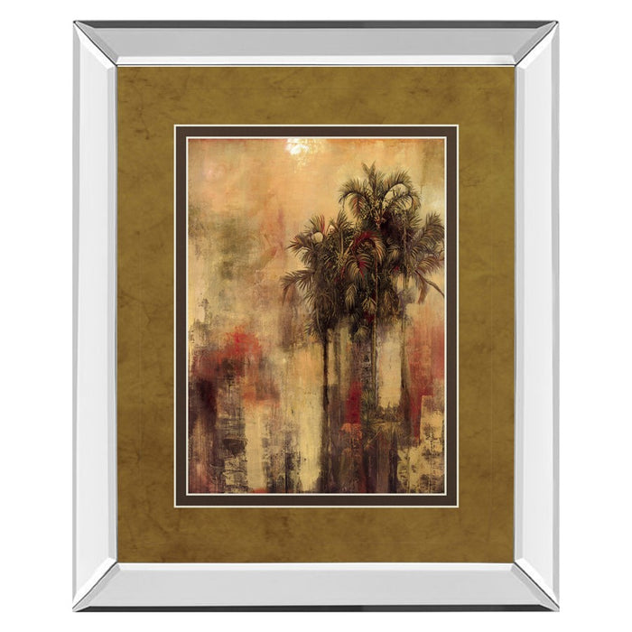 Classy Living Palm Serenity Wall Art 34"x40", Mirrored