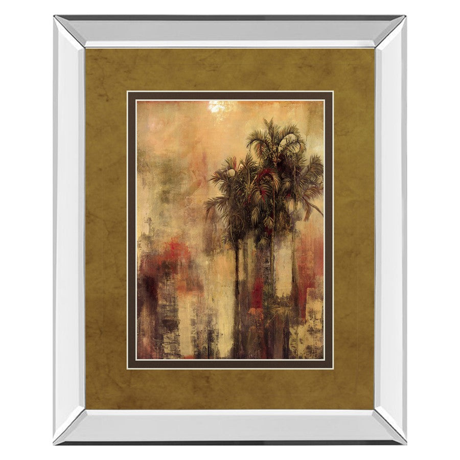 Classy Living Palm Serenity Wall Art 34"x40", Mirrored