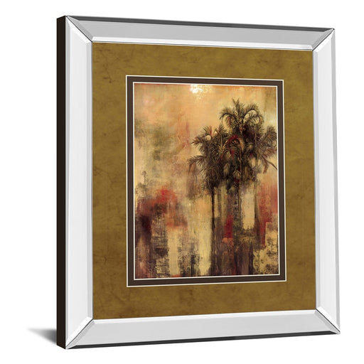 Classy Living Palm Serenity Wall Art 34"x40", Mirrored