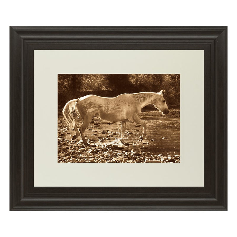 Classy Living The Crossing Wall Art Double Mat 40"x34", Dark Chocolate