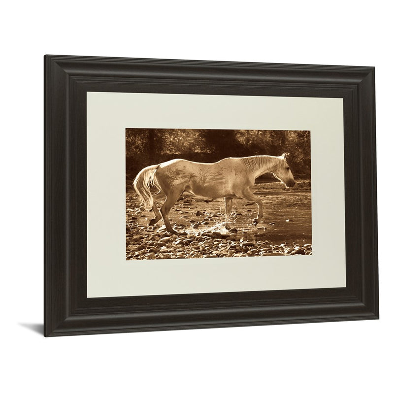 Classy Living The Crossing Wall Art Double Mat 40"x34", Dark Chocolate