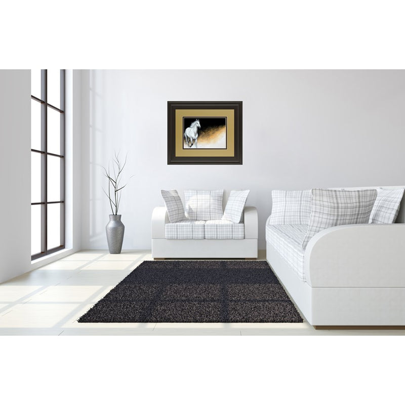 Classy Living Light and Dark Wall Art Double Mat 40"x34", Chocolate