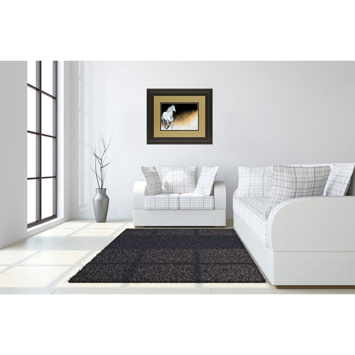 Classy Living Light and Dark Wall Art Double Mat 40"x34", Chocolate