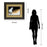 Classy Living Light and Dark Wall Art Double Mat 40"x34", Chocolate