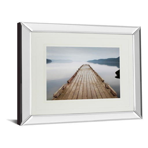 Classy Living Tranquil Dock Wall Art 40"x34", Mirrored