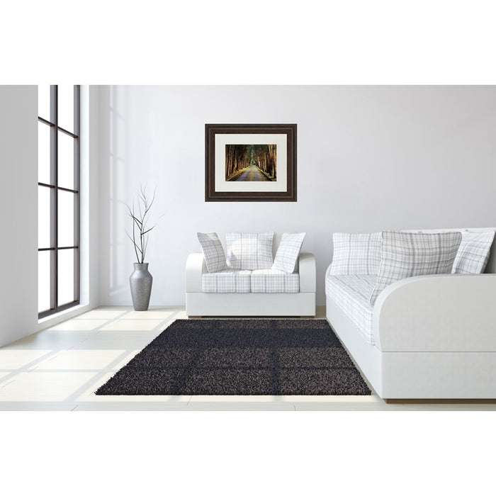 Classy Living Tree Tunnel Wall Art Double Mat 40"x34", Cinnamon Mocha