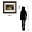 Classy Living Tree Tunnel Wall Art Double Mat 40"x34", Cinnamon Mocha
