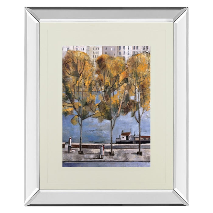 Classy Living Parisian Autumn Wall Art 34"x40", Mirrored