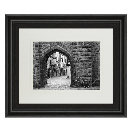 Classy Living Riquewihr Archway Wall Art Double Mat 40"x34", Midnight Aura