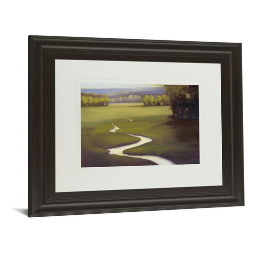 Classy Living Lifting Mist Wall Art Double Mat 40"x34", Dark Chocolate