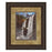 Classy Living Majestic Eagle Flight Wall Art Double Mat 34"x40", Cinnamon