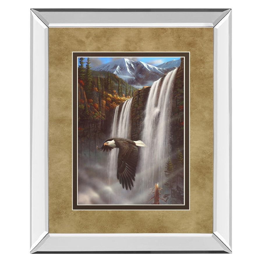 Classy Living Majestic Eagle Flight Wall Art 34"x40", Mirrored
