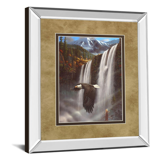 Classy Living Majestic Eagle Flight Wall Art 34"x40", Mirrored