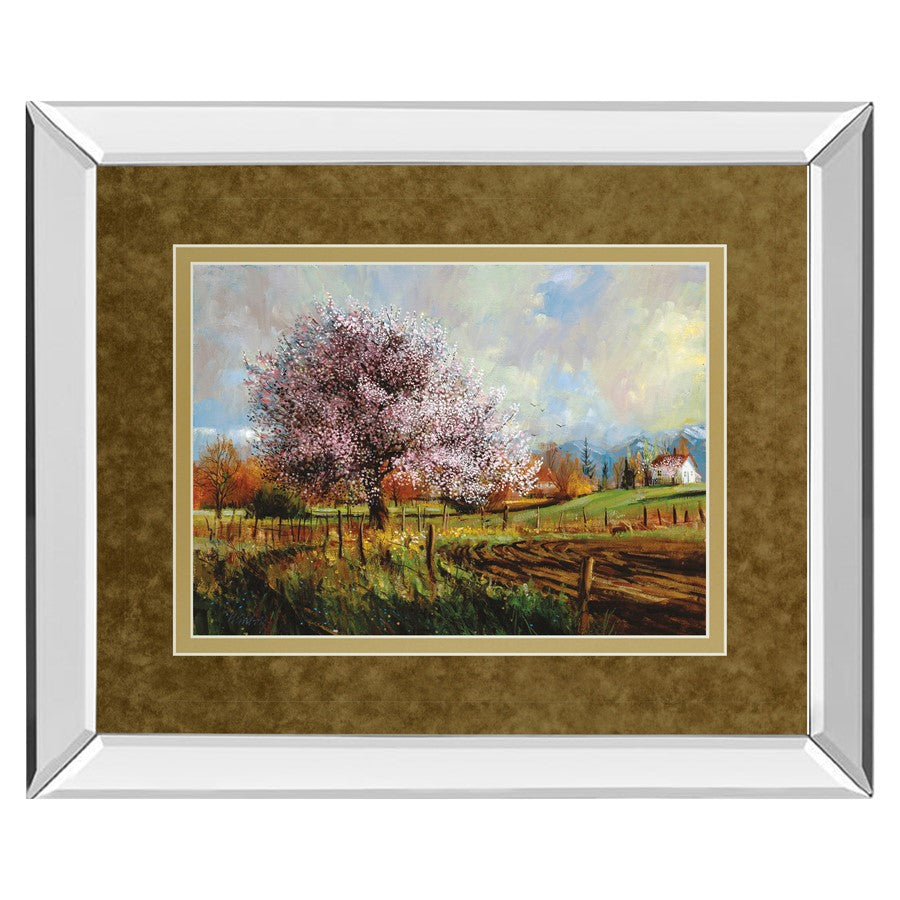 Classy Living Spring Blossoms Wall Art 40"x34", Mirrored