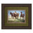 Classy Living Morning Stroll Wall Art Double Mat 40"x34", Brown Frame