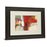 Classy Living Woven Energy Wall Art Double Mat 40"x34", Dark Chocolate