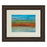 Classy Living Serene Horizon Wall Art Double Mat 40"x34", Cinnamon Mocha