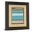 Classy Living Strata I Wall Art Double Mat 34"x40", Dark Chocolate